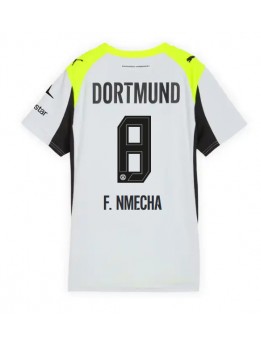 Zenske Futbalové oblečenie Borussia Dortmund Felix Nmecha #8 2025-26 Krátky Rukáv - Preč Zenske Futbalové oblečenie Borussia Dortmund Felix Nmecha #8 2025-26 Krátky Rukáv - Preč